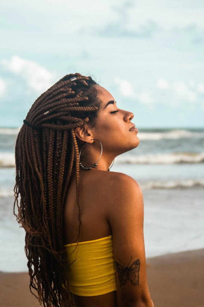 Mulher com Tranças Bonitas 3